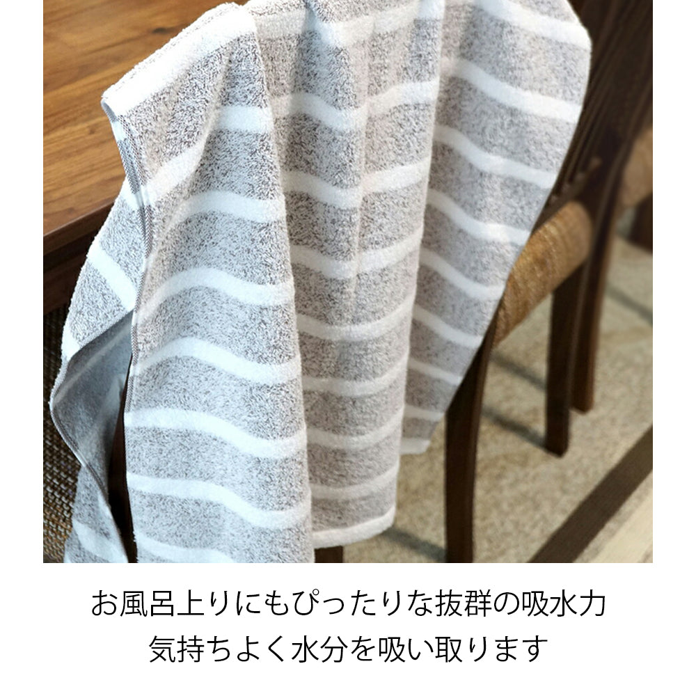 今治タオル スタイリッシュボーダー フェイスタオル