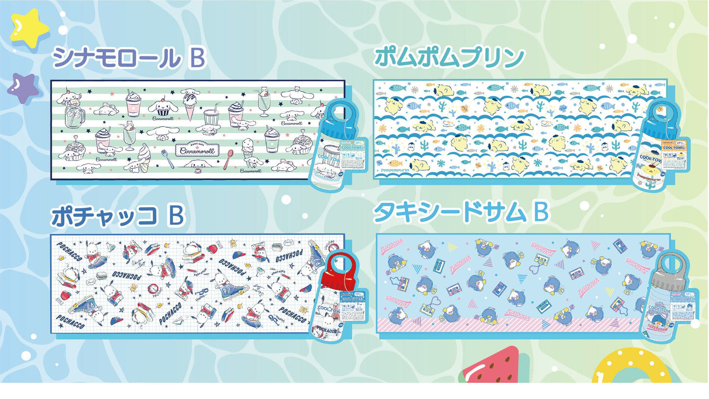クールタオル サンリオ ケース付き