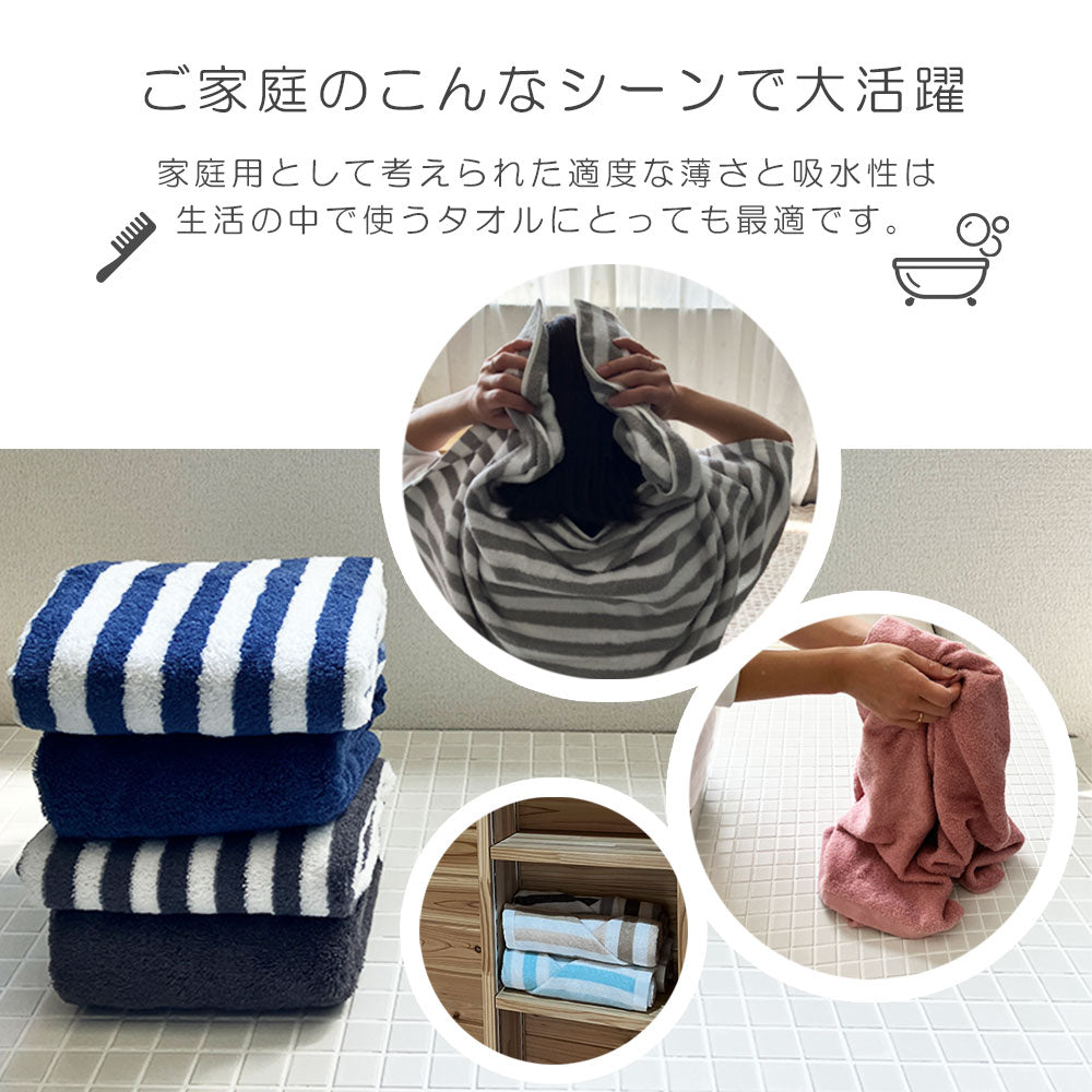 しっかり吸水デイリー フェイスタオル