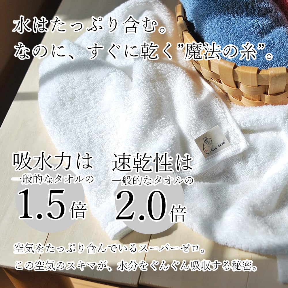 エアーかおる 送料無料 ダディボーイ エニータイム バスタオル半分時代 3色 34cm×120cm 日本製 浅野撚糸 カンブリア宮殿 福島県 双葉町 スーパーゼロ スーパーzero 魔法の糸 魔法のタオル 吸水 速乾