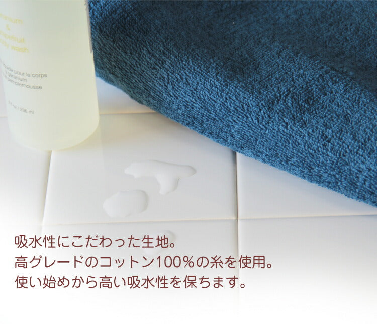 しっかり吸水デイリー ビッグバスタオル