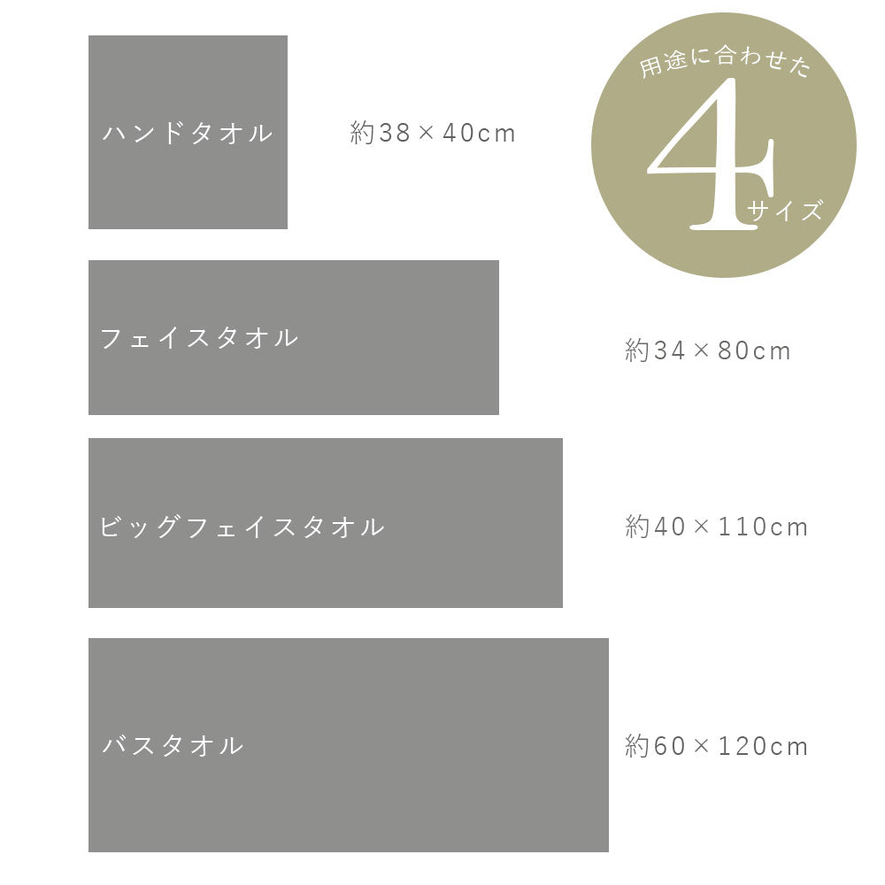 コットンタウンプレミアム フェイスタオル