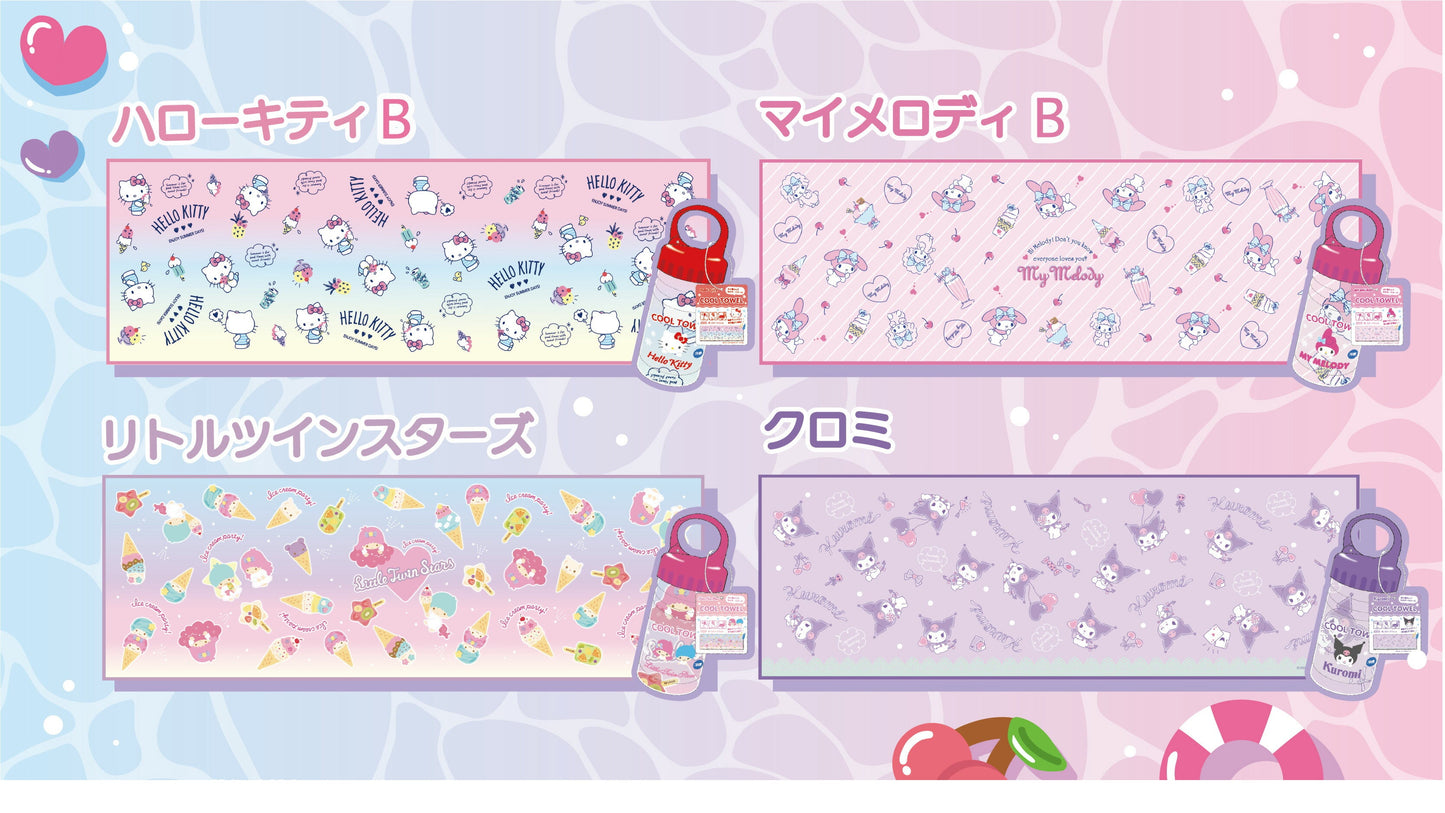 クールタオル サンリオ ケース付き
